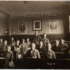 Ein Klassenraum der  Dorfschule 1929